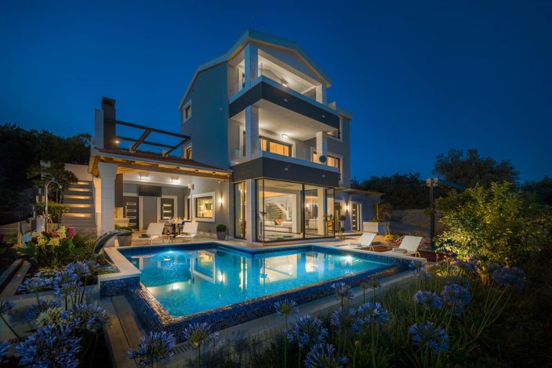 Luxury villa with pool on the island of Čiovo, Dalmatia, Croatia