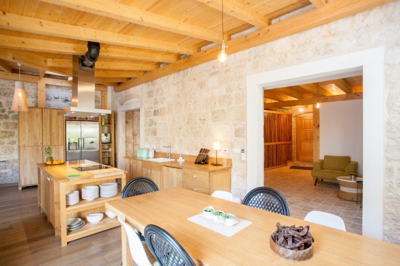 Stone villa with pool, Vis, Dalmatia, Croatia